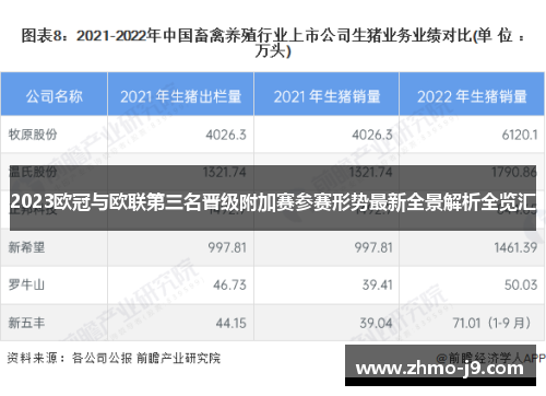 2023欧冠与欧联第三名晋级附加赛参赛形势最新全景解析全览汇