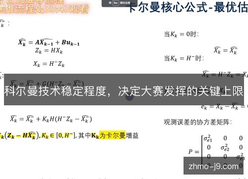 科尔曼技术稳定程度，决定大赛发挥的关键上限